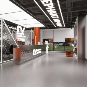 现代街舞培训机构3D模型下载